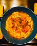 Soupy Tangy Spaghetti 🍝