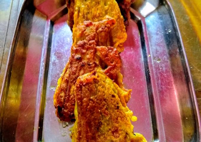 Recipe of Homemade Kakharu Phula Bhaja Pumpkin flower masala fry