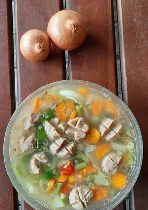 Foto resep Sayur Sop Bakso