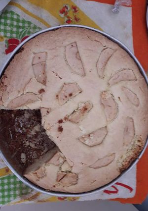 Una foto de Torta de manzanas