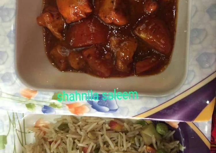 Recipe of Homemade Chicken manchorian