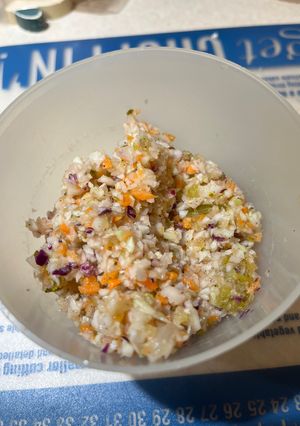 A picture of White Wine Vinegar Slaw.