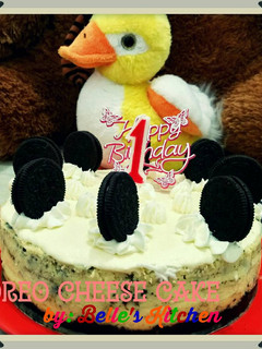 Foto resep Bake Oreo Cheesecake (for my baby love's birthday)