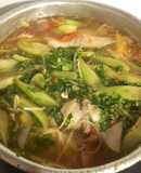 Canh chua cá diêu hồng
