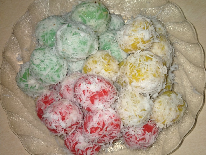 Anti Ribet, Buat Klepon / Onde-onde Pelangi Gampang