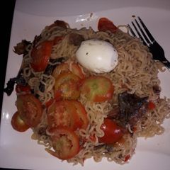 A picture of Indomie noodles.