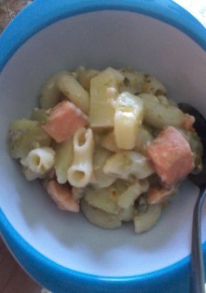 Foto resep Salmon kentangmakaronikejubuncis