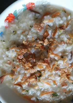 Foto resep Colourfull Vegetable Porridge (bubur warna warni)