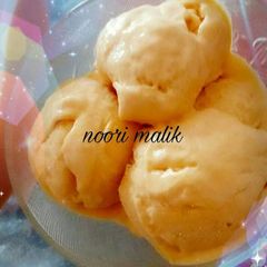 A picture of Mango Icecream.