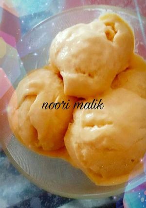 A picture of Mango Icecream.