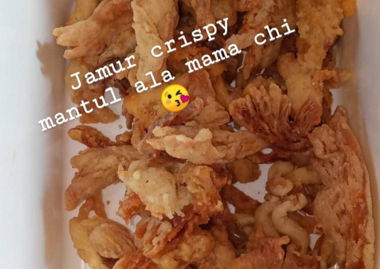 Resep Jamur crispy maknyus Anti Gagal