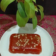 A picture of Ripe Papaya Pudding.