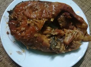 Hình của món Cá kho tương.