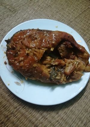 Hình của món Cá kho tương.