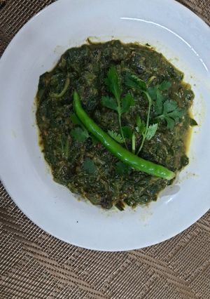 A picture of Spicy Spinach.