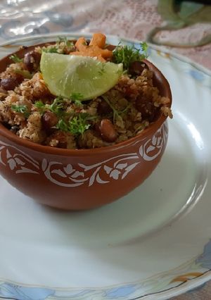 A picture of Oats vegetables innovative upma.