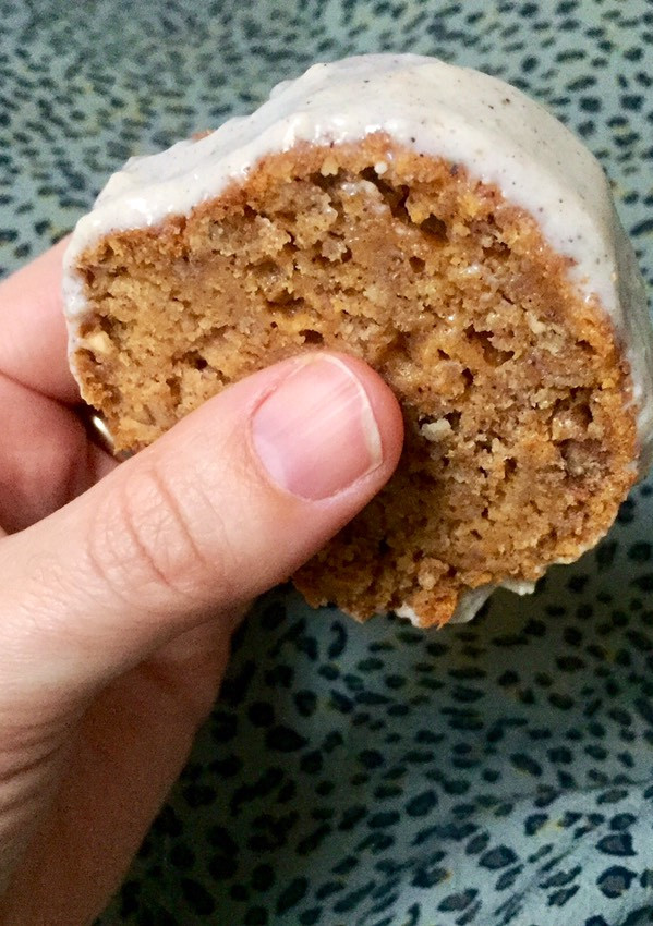 Una foto de Bollo de boniato y canela sin azúcar
