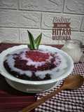 * Bubur Ketan Hitam Mutiara *