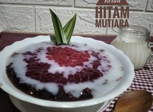 Foto resep * Bubur Ketan Hitam Mutiara *