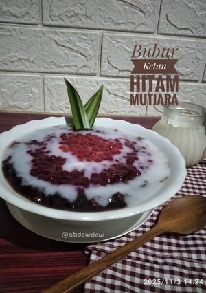 Foto resep * Bubur Ketan Hitam Mutiara *