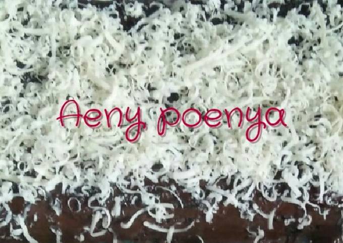 Brownis nutricake coklat keju yummy