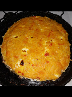 Una foto de Tarta de calabaza y choclo