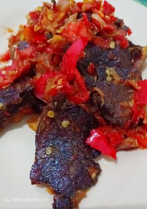 Foto resep Dengdeng Sapi Pedas