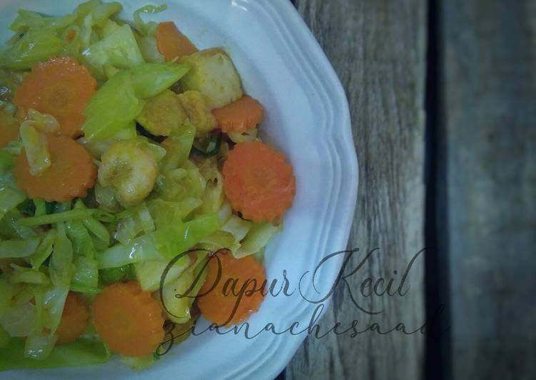 Sayur kobis bersama fishkek