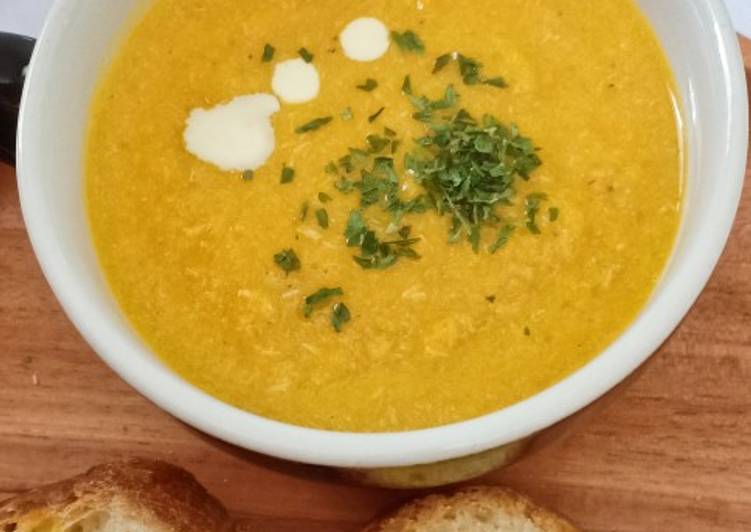Bumbu Pumpkin Cream Soup | Langkah Membuat Pumpkin Cream Soup Yang Enak Dan Mudah