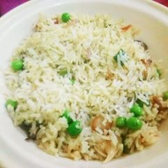 A picture of Peas Pulao.