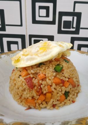 Foto resep 112. Nasi Goreng Terasi Wortel