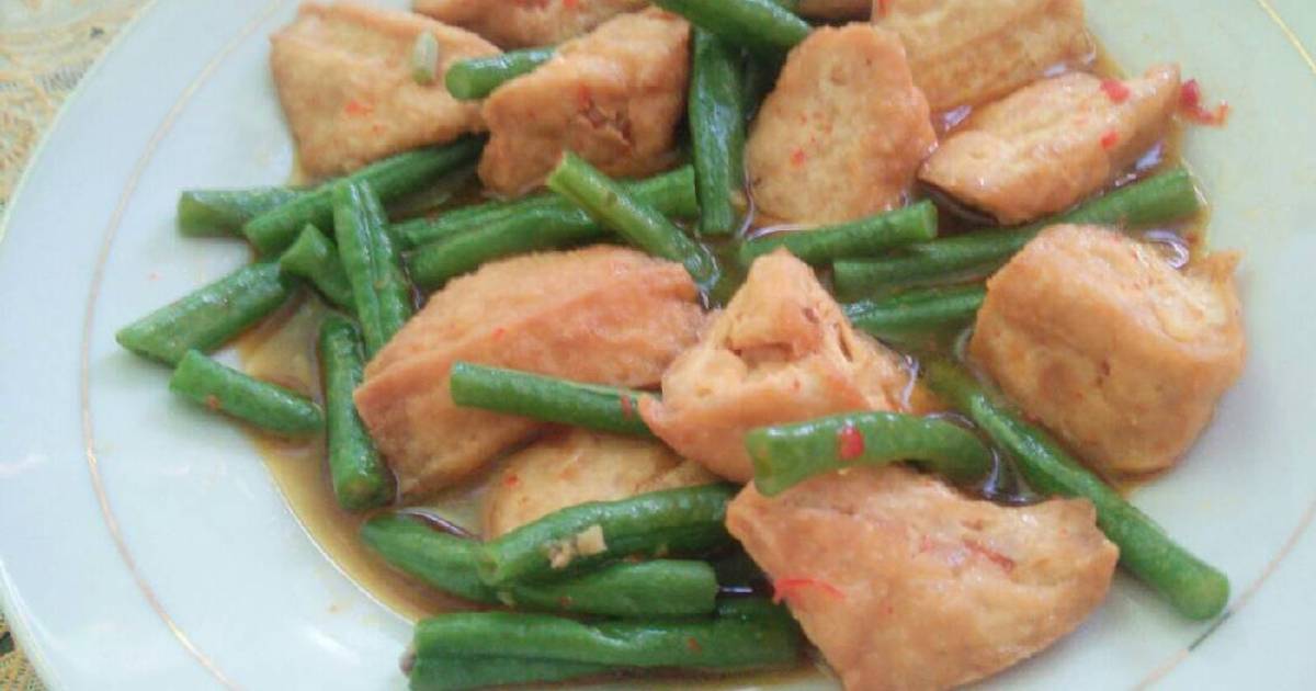 Resep Tumis tahu goreng kuah lada hitam oleh Nana Zhang 