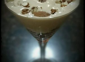 Una foto de Postre de Sambayon o sabayon a la Marsala con sorpresa