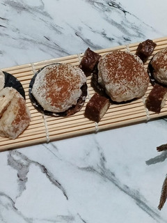 Foto resep Mochi isi Wafer caramel (tanpa tepung ketan)