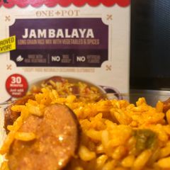 Zatarain’s Jumbalaya A picture of Zatarain’s Jumbalaya.