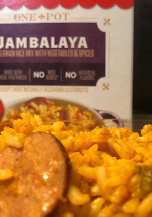 A picture of Zatarain’s Jumbalaya.