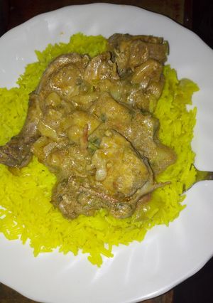 A picture of Simple Chicken Biryani.