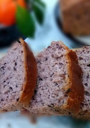 Hình của món Bánh mì rượu nếp cẩm.
