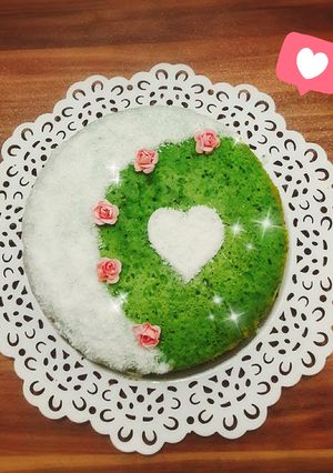 عکسی از دستور کیک اسفناج