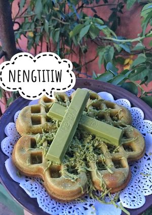 Foto resep Waffle Greentea