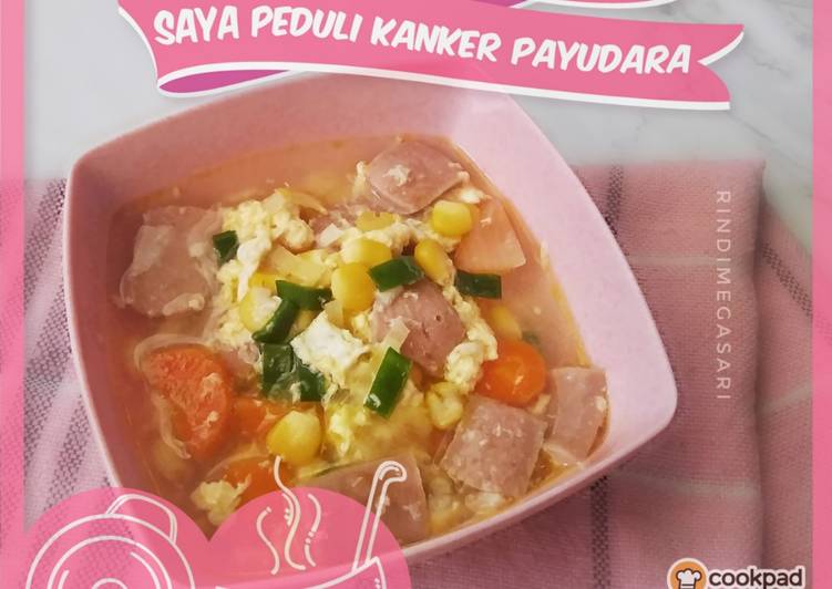 Bahan 86. Sup Jagung Wortel Sosis | Cara Masak 86. Sup Jagung Wortel Sosis Yang Sempurna