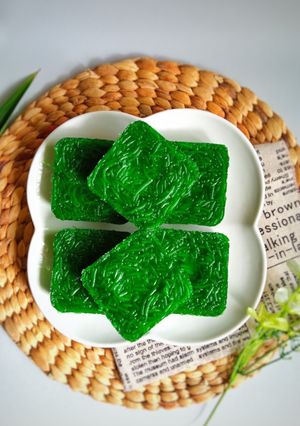 Foto resep Kue Bihun Pandan Kukus