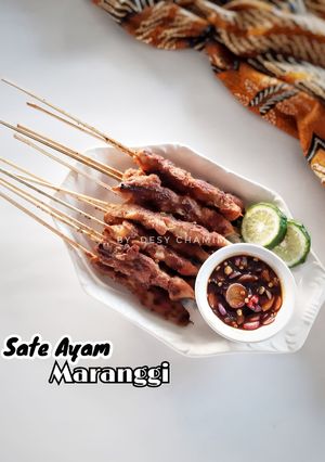 Foto resep Sate Ayam Maranggi