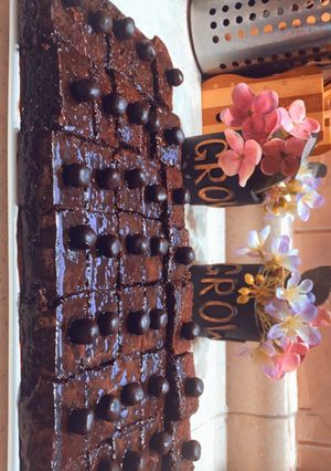 صورة لوصفة كيكة الشوكولاتة 🍫🥧