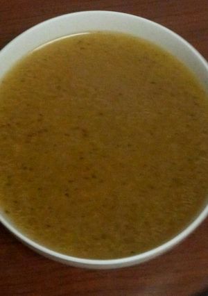 صورة لوصفة شوربه شعيرية