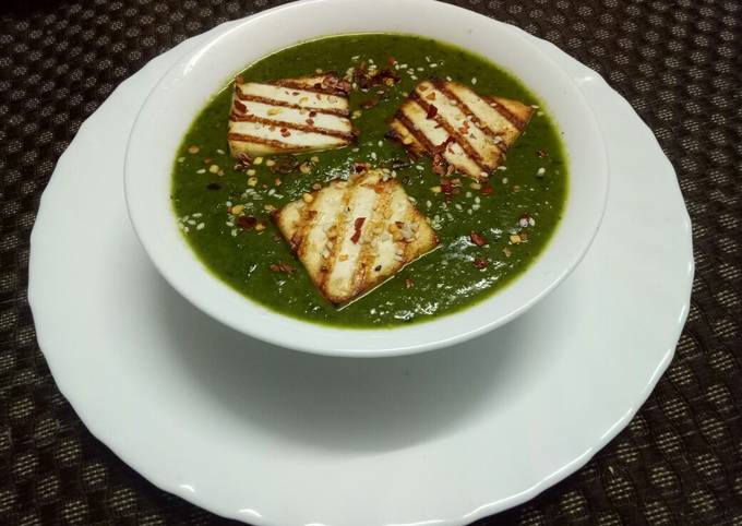 Palak paneer