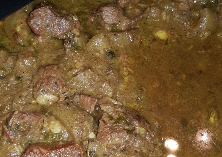 Easiest Way to Make Quick Black Peppered Lamb with Gourd -Louki Gosht