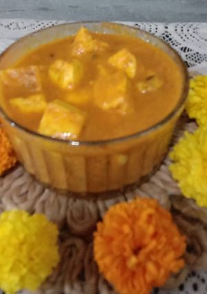 A picture of Paneer Masala.