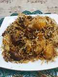 বীফ কাচ্চি বিরিয়ানী।