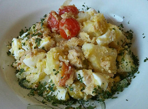 Foto principal de Ensaladilla de verano (con patata cocida)